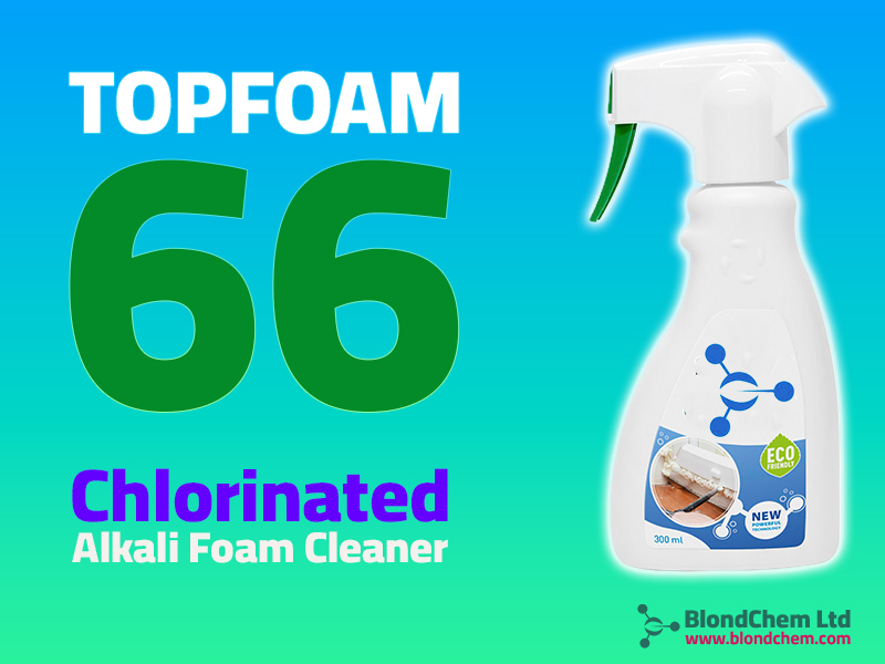 TOPFOAM 66: Chlorinated Alkali Foam Cleaner